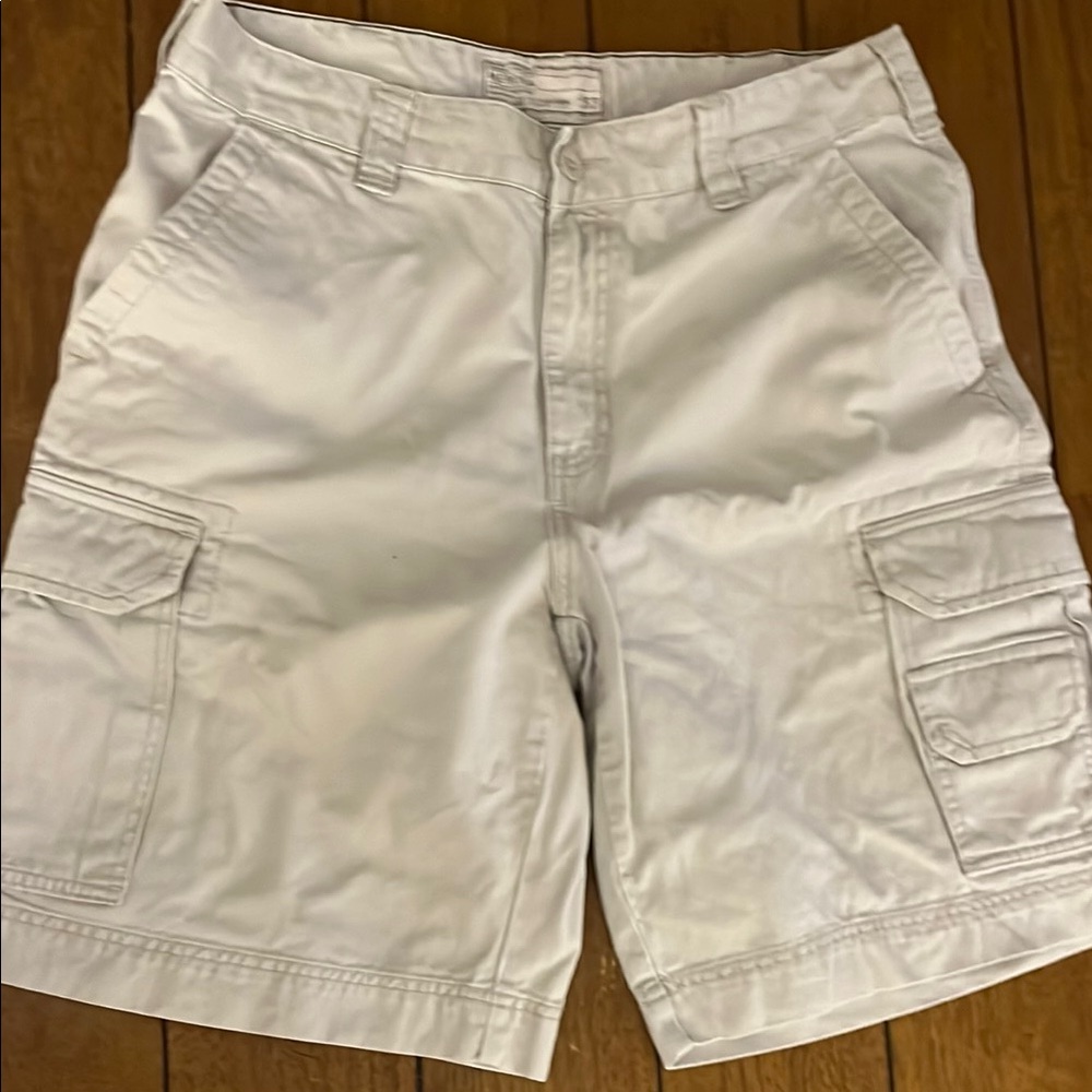 Merona White Cargo Shorts